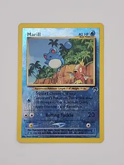 Pokemon Marill 11/18 Southern Islands Reverse Holo LP - Image 1
