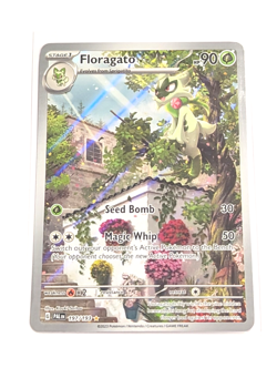 Floragato 197/193 IR Full Alt Art Holo Paldea Evolved POKEMON TCG PAL ENGLISH NM - Image 1