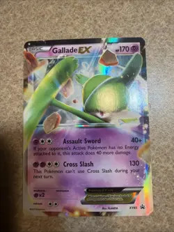 Gallade EX XY45 Black Star Promo Holo Pokemon Card TCG - Image 1