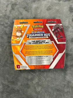 Pokemon Sun & Moon Trainer Kit Lycanroc & Alolan Raichu Starter 2-Player - Image 2