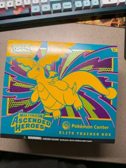 Ascended Heroes Pokemon Center ETB EMPTY (NO PACKS OR PROMO OR ACCESSORIES) - Image 1