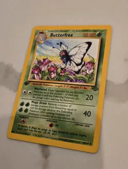 Pokemon Butterfree 33/64 Jungle Uncommon 1st Edition Regular English - Image 2