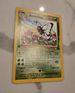 Pokemon Butterfree 33/64 Jungle Uncommon 1st Edition Regular English - Image 3