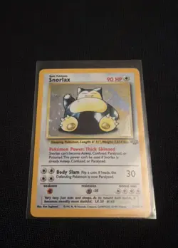 Pokemon TCG Snorlax Holo Jungle Set 11/64 1999 - Image 1