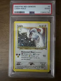 Pokemon TCG Lugia Neo Genesis PSA 2 - Image 1