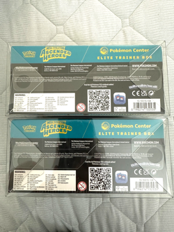 2x Ascended Heroes Pokemon Center ETBs Factory Sealed + ETB PROTECTOR CASES - Image 5