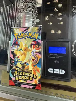 EXTREMELY HEAVY! 22.7g GOD PACKUUU Ascended Heroes Pokemon TCG Booster (SEALED) - Image 1