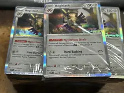 LOT OF (12). Aegislash 060 Paradox Rift Sealed Deck Build & Battle Pokemon TCG - Image 1