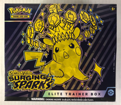 Pokemon Scarlet & Violet Surging Sparks ETB Elite Trainer Box NEW SEALED - Image 1