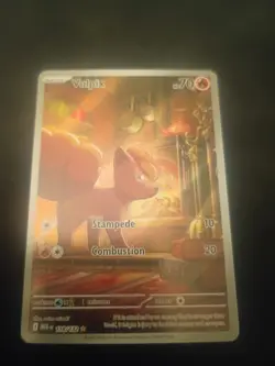 Pokemon TCG Vulpix Illustration Rare Mega Evolutions #138/132 NM/M Condition - Image 4