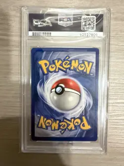 1999 Pokemon Shadowless Abra PSA 9 Mint #43 - Image 2
