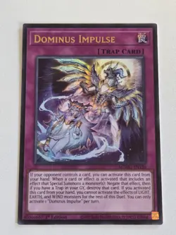 Dominus Impulse MZMU-EN126 Ultra Rare Yugioh Maze of Muertos 1st Edition Mint - Image 1