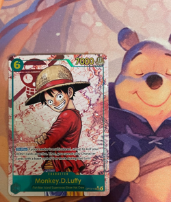 OP13-118 - Monkey.D.Luffy Alt Art SEC - One Piece TCG Carrying On His Will - Image 1