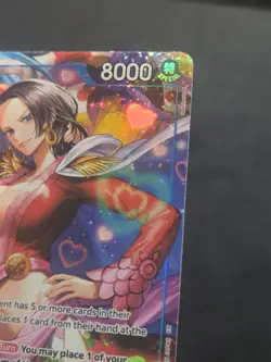 One Piece Heroine’s Edition Boa Hancock EB03-026 Alternate Alt Art NM - Image 4