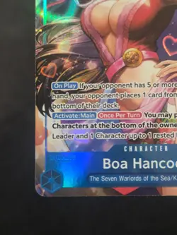 One Piece Heroine’s Edition Boa Hancock EB03-026 Alternate Alt Art NM - Image 5