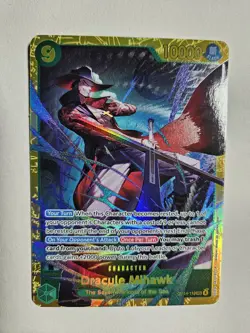 One piece TCG OP14-119 Dracule Mihawk (SEC) - - The Azure Sea's Seven (OP14) - Image 1
