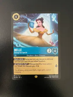 Belle - Strange But Special - 142/204 - Non Holo - The First Chapter Lorcana - Image 1