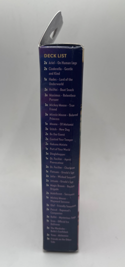 Disney Lorcana First Chapter Starter Deck Amber & Amethyst 1st Print Wave 1 2023 4050368981691 - Image 2