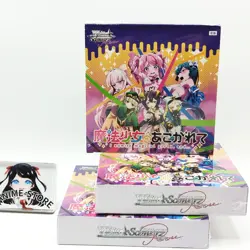 Weiss Schwarz Rose Gushing Over Magical Girls Booster Pack Box Set of 3 JP TCG - Image 1