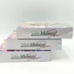 Weiss Schwarz Rose Gushing Over Magical Girls Booster Pack Box Set of 3 JP TCG - Image 4