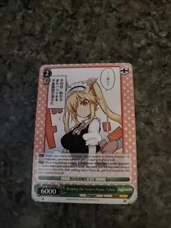 Weiss Schwarz Keeping the Town's Peace, Tohru Miss Kobayashi's Dragon Maid C ws1 - Image 1