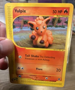 Vulpix 136/165 Expedition Base Set Pokemon Single Card - Image 3