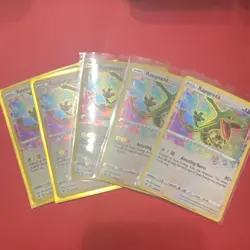 Pokemon Amazing Rare Rayquaza Holo 138/185 Basic English Lot of 5 Cards - Image 1