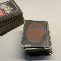 Magic The Gathering MTG 165 Card Lot Vintage 1995-1996 Collection w/ Sleeves - Image 3