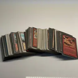 Magic The Gathering MTG 165 Card Lot Vintage 1995-1996 Collection w/ Sleeves - Image 4