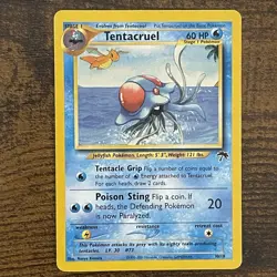 Tentacruel 10/18 2001 Southern Islands Pokemon Card Vintage WotC Promo - Image 1