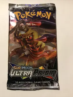 Pokemon Sun & Moon Ultra Prism Booster Pack 10 Cards Giratina English - Image 1
