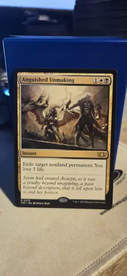 Anguished Unmaking Commander: Tarkir: Dragonstorm Regular - Image 1