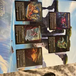 MTG Ikoria Lair of Behemoths Complete Set of Triomes Borderless - Image 1