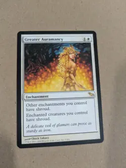 Greater Auramancy - MTG - Shadowmoor - LP - Image 1