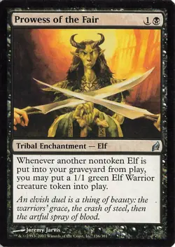 Prowess of the Fair U Lorwyn 136 LP - Image 1