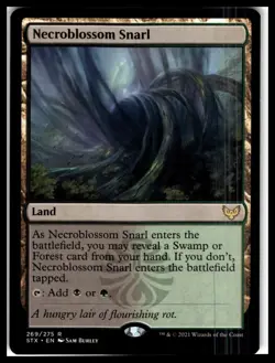 Strixhaven: School of Mages #269 Necroblossom Snarl - Image 1