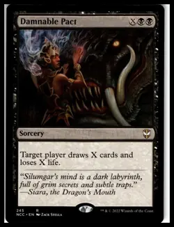 Commander: Streets of New Capenna #245 Damnable Pact - Image 1