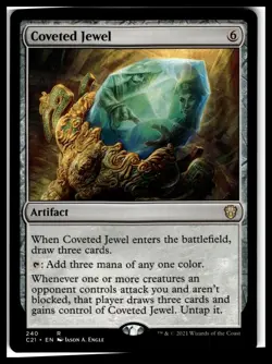 Commander 2021 #240 Coveted Jewel - Image 1