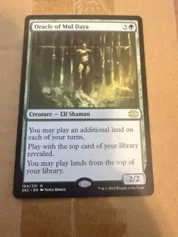 Wizards of the Coast Oracle of Mul Daya Double Masters 2022 Rare 154/331 - Image 1