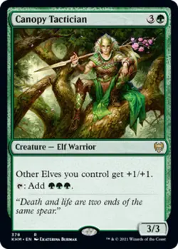 [1x] Canopy Tactician Near Mint, English Kaldheim MTG Magic - Image 1