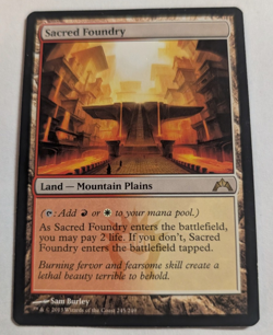 Sacred Foundry Gatecrash Regular 'Shockland' - Image 1