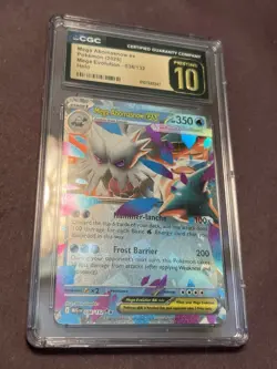 Pokemon TCG Mega Abomasnow EX Card 36/132 Mega Evolution Holo CGC PRISTINE 10 - Image 1