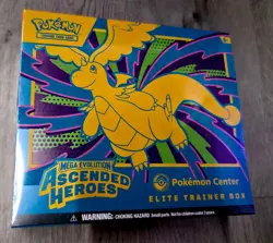 Ascended Heroes Pokemon Center Exclusive ETB Elite Trainer Box Factory Sealed - Image 1