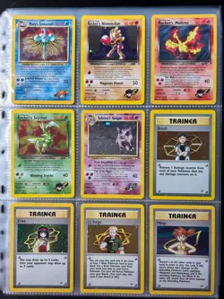 Complete Gym Heroes Set 132/132 Vintage Pokemon Cards HOLO 2000 Unlimited - Image 4