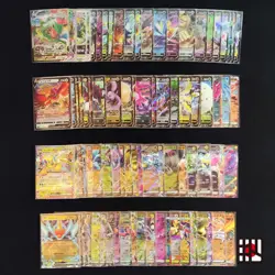 Pokemon Card Bulk Lot 100 V ex VMAX VSTAR NM-LP No Dupes Japanese US Stock 608 - Image 1