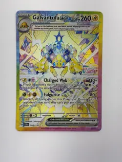 Pokemon TCG Galvantula Ex 168/142 Special Illustration Rare Stellar Crown LP - Image 1