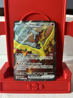 Pokemon TCG - Team Rockets Moltres EX 208/182 - Ultra Rare Destined Rivals Card - Image 1