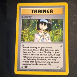 Pokemon Charity Gym Heroes 99/132 Rare Trainer 1st Edition Regular English - Image 1