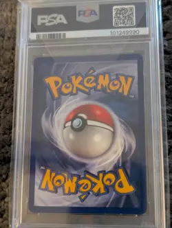 1999 Pokemon Fossil - Zapdos 15/62 Fossil Holo Corrected Foil - PSA 7 - Image 2