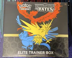 Pokemon TCG: Hidden Fates Elite Trainer Box, 2019 SEALED 820650804731 - Image 1
